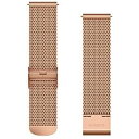 GARMINbK[~ Quick Release oh 20mm 010-12924-64 18K Rose Gold PVD Milanese[101292464]yribi_rbz