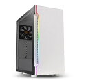 THERMALTAKEbT[}eCN PCP[X [ATX /Micro ATX /Mini-ITX] H200 TG RGB Snow Edition CA-1M3-00M6WN-00