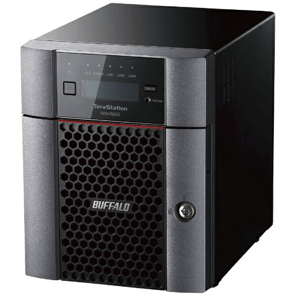 BUFFALO｜バッファロー ネットワークHDD WS IoT 2019 for SS（4ベイ） TeraStation WSH5420DN12S9 [12TB][WSH5420DN12S9]