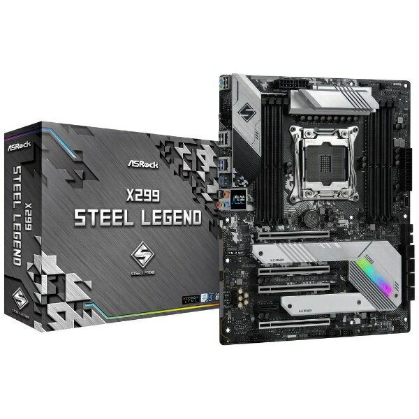 ASROCK｜アスロック マザーボード X299 Steel Legend [ATX /LGA2066][X299STEELLEGEND]