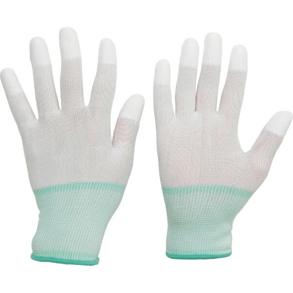 ミドリ安全|MIDORI ANZEN ミドリ安全 ポリエステル手袋 (指先コート) SPU−131N M 10双入 SPU-131N-M
