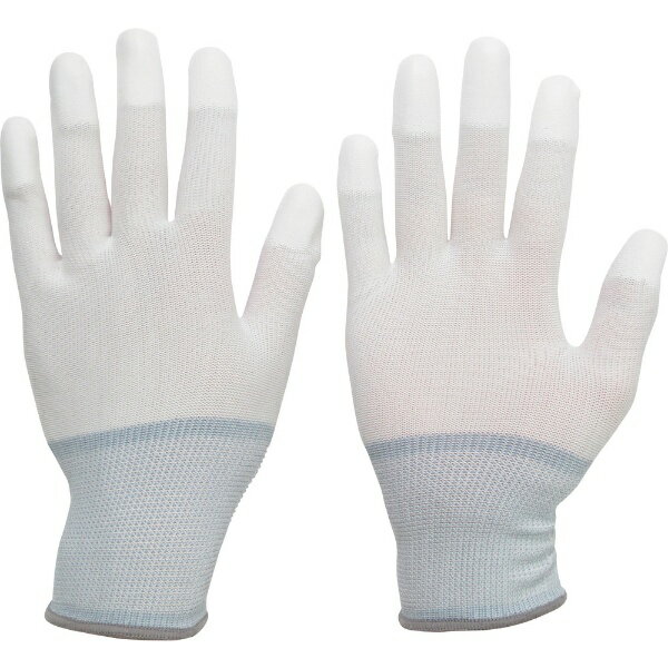 ミドリ安全|MIDORI ANZEN ミドリ安全 ポリエステル手袋 (指先コート) SPU−131N L 10双入 SPU-131N-L