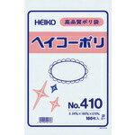 シモジマ｜SHIMOJIMA HEIKO　ポリ規格袋　ヘイコーポリ　No．410　紐なし 006618000