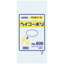 シモジマ｜SHIMOJIMA HEIKO　ポリ規格袋　ヘイコーポリ　No．606　紐なし 006619600