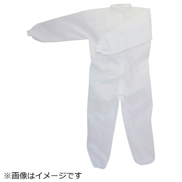 川西工業｜KAWANISHI INDUSTRY 川西　不織布つなぎ服スタンドカラータイプMサイズ 7024-M