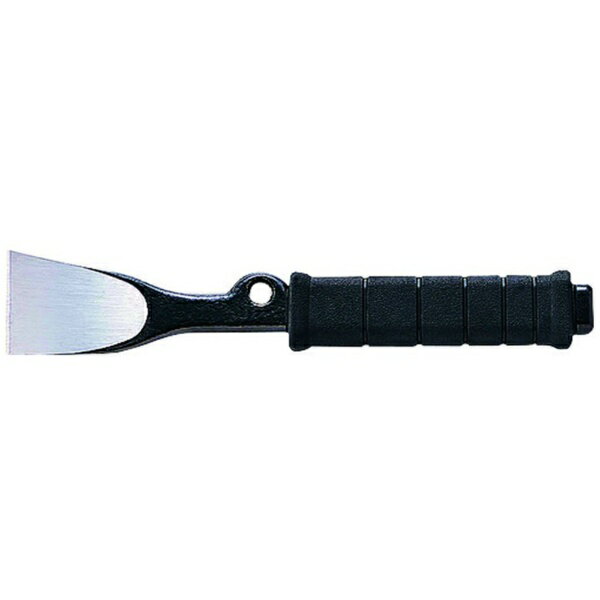 ■刃先は剥がし作業に最適な角度と形状になっています。【用途】・タイルやフロアー材の剥がし作業に。【仕様】・刃幅（mm）： 40・全長（mm）： 220・リーバー40mm【材質／仕上】・炭素鋼