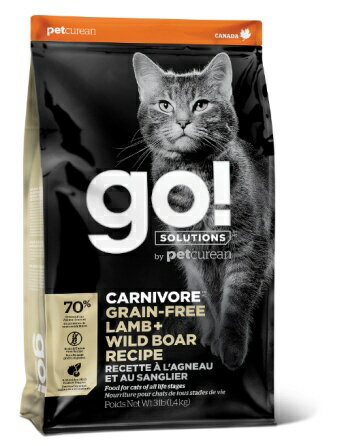 グローバル ペット ニュートリション｜Global Pet Nutrition GO!　カーニボア　ラム＋ワイルドボアキャット1.4kg