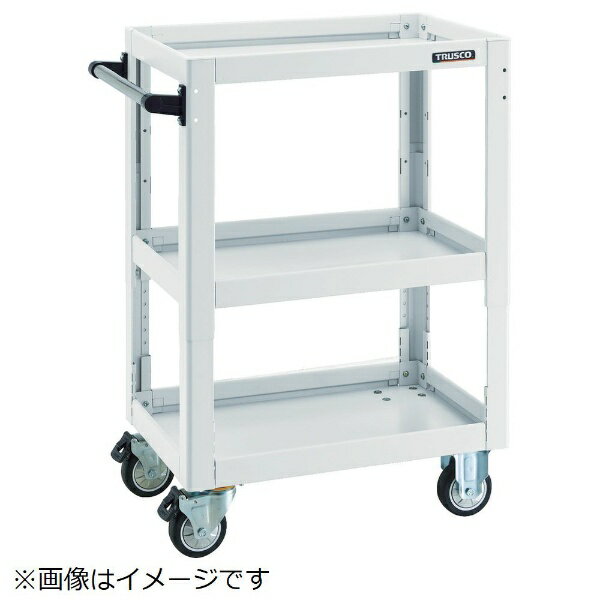 トラスコ中山｜TRUSCO NAKAYAMA TRUSCO　ツールワゴンドルフィン　高さ調節式　W600　ウレタン　YG DLW..