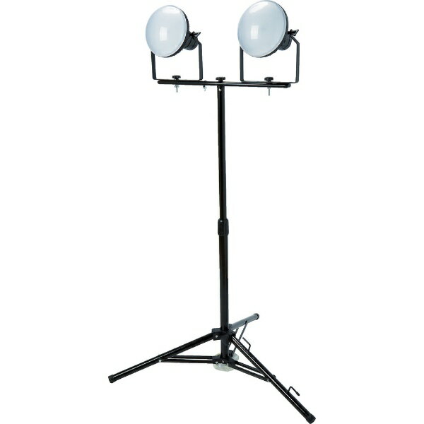 トラスコ中山｜TRUSCO NAKAYAMA TRUSCO　LED投光器　DELKURO　三脚タイプ　2灯　50...