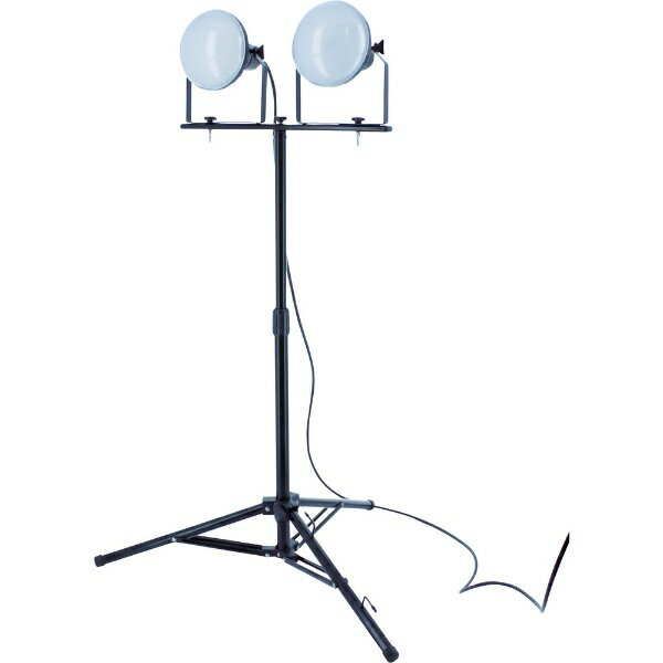 トラスコ中山｜TRUSCO NAKAYAMA TRUSCO　LED投光器　DELKURO　三脚タイプ　2灯　20...