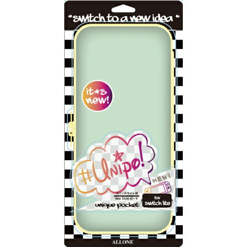 ALLONE|アローン Switch Lite用EVAカラーポーチ #Unipo MT #Unipo ミント ALG-NSLEUM【Switch Lite】 ALLONE|アローン Switch Lite用EVAカラーポーチ #Unipo MT #Unipo ミント ALG-NSLEUM【Switch Lite】