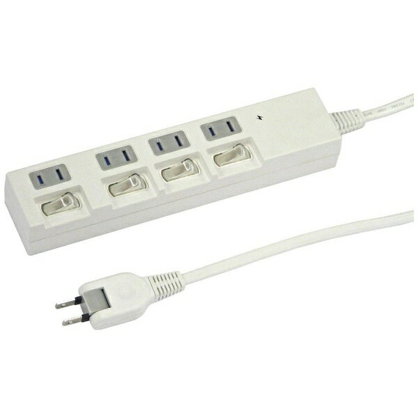 YAZAWA|ヤザワ 節電タップ 白 YZBKS...の商品画像