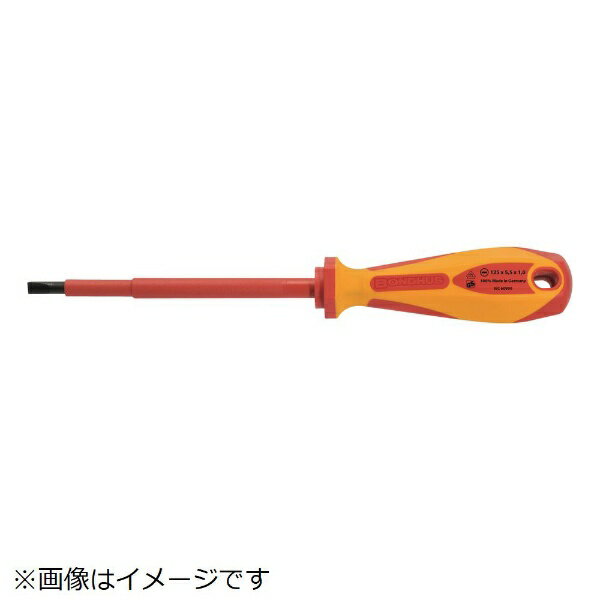ボンダス｜BONDHUS ボンダス　絶縁（VDE）ドライバー　2407　−6．5×150 2407