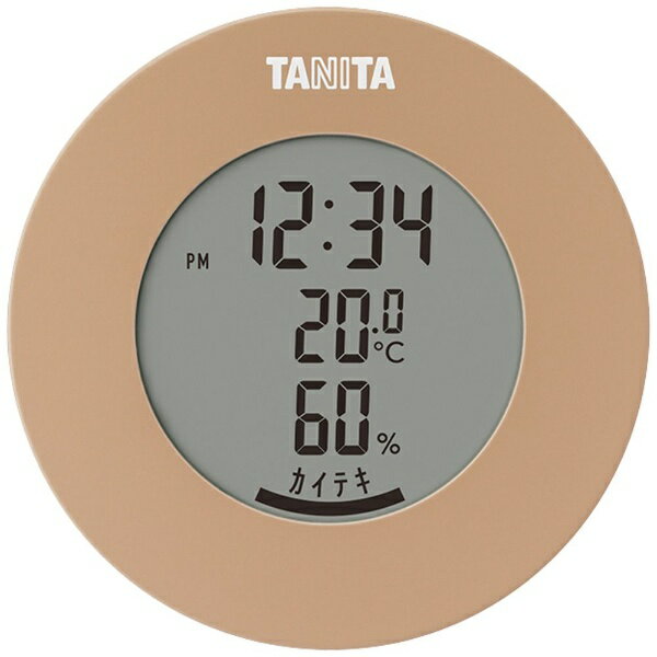 タニタ｜TANITA TT585BR 温湿度計 デジタル グラフ表示 インフルエンザ対策 熱中症 カビ 観葉植物 ペット [デジタル][TT585BR]