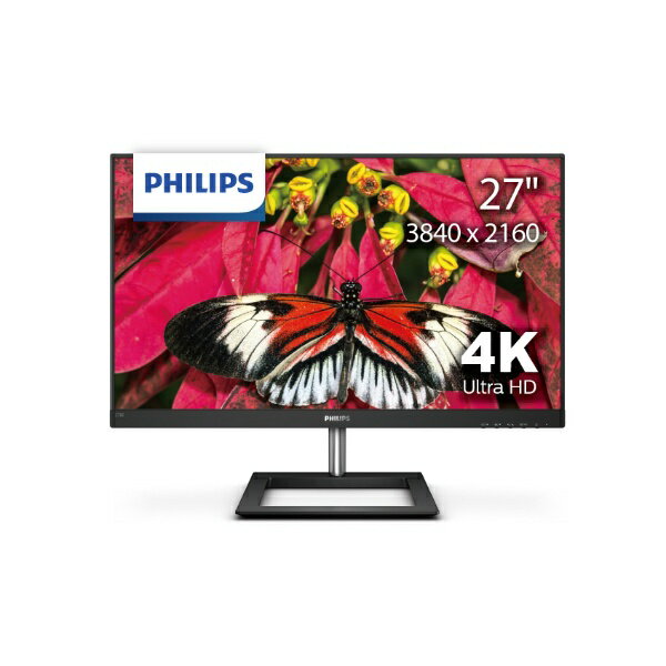 フィリップス｜PHILIPS PCモニター ブラック 278E1A/11 27型 /4K(3840×2160） /ワイド 27インチ 液晶ディスプレイ 278E1A11