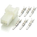 キタコ|kitaco 0900-755-02046 コネクターセット HMタイプ 6極 オス 汎用