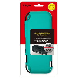 ナカバヤシ｜Nakabayashi Switch Lite用 TPE背面カバー Digio2 ターコイズ SZC-SWL06TQ【Switch Lite】