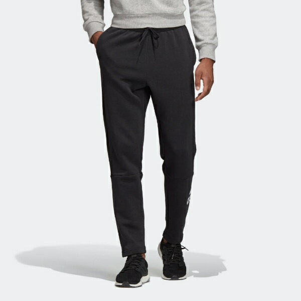 アディダス adidas メンズ パンツ マストハブ バッジ オブ スポーツ フリースパンツ(Oサイズ/ブラック×ホワイト） FSD51