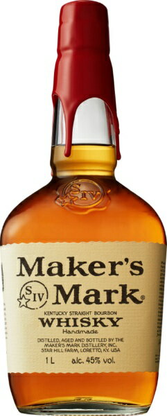 ウイスキー メーカーズマーク レッドトップ 1000ml【ウイスキー】 【代金引換配送不可】