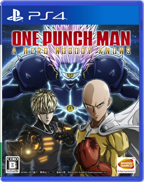 バンダイナムコエンターテインメント｜BANDAI NAMCO Entertainment ONE PUNCH MAN A HERO NOBODY KNOWS【PS4】 【代金引換配送不可】