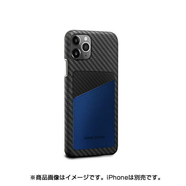 AREAåꥢ MonCarbon HOVERSKIN ե iPhone11Pro ե륫ܥ󥱡 HSXI01BL ֥롼