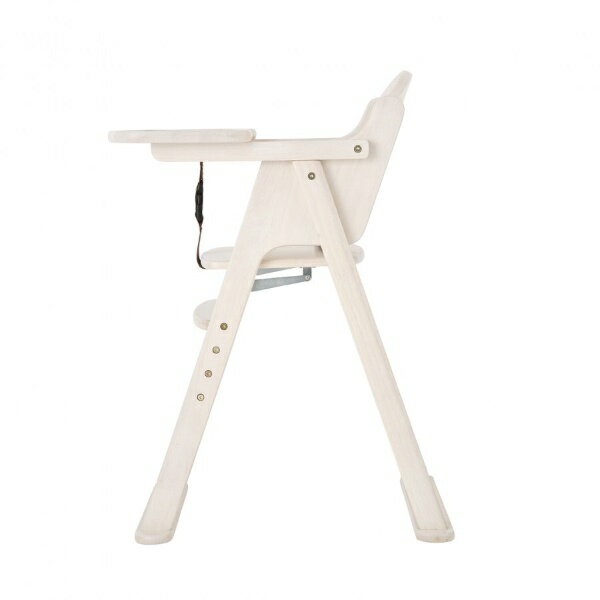 カトージ　KATOJI 木製ハイチェア CENA ステップ切り替え（ホワイト）
