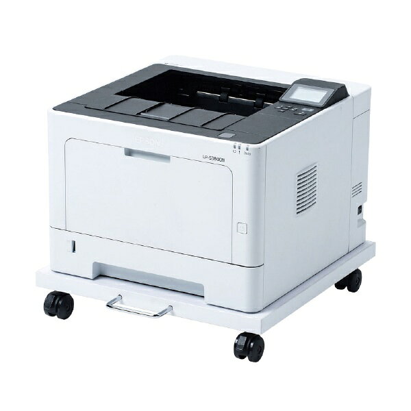 楽天ビック(ビックカメラ×楽天)のサンワサプライ｜SANWA SUPPLY プリンタスタンド（W400×D400） LPS-113 ホワイト｜アングル2