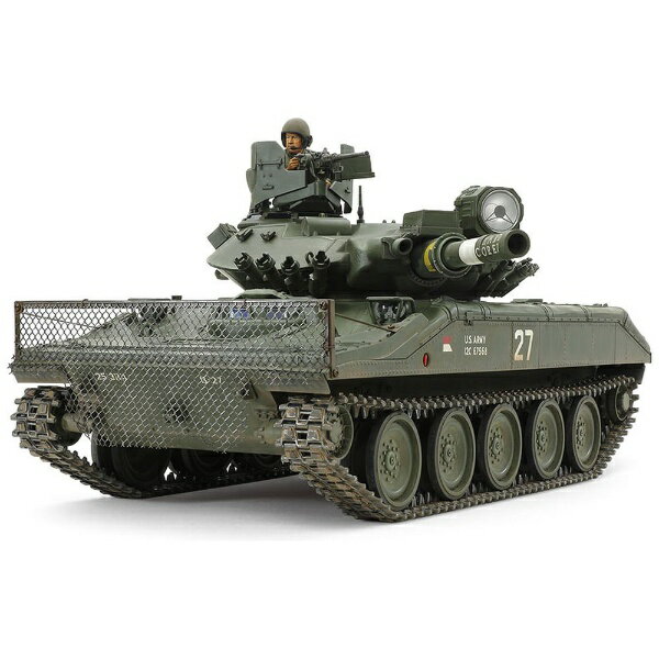 タミヤ｜TAMIYA 1/16 ビッグタンクシリーズ No．13 アメリカ軍 空挺戦車 M551 シェリダン ディスプレイモデル