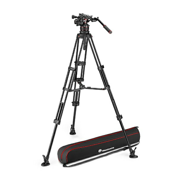 マンフロット｜Manfrotto ナイトロテック612ビデオ雲台+アルミツイン三脚MS MVK612TWINMA[MVK612TWINMA]