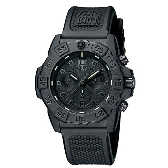 LUMINOX｜ルミノックス 3581.BO NAVY SEAL クロノ BKOUT QT [並行輸入品]