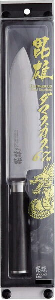パール金属　PEARL　METAL 毘雄 ダマスカス67層三徳包丁 165mm F-2349 [16.5cm][F2349]