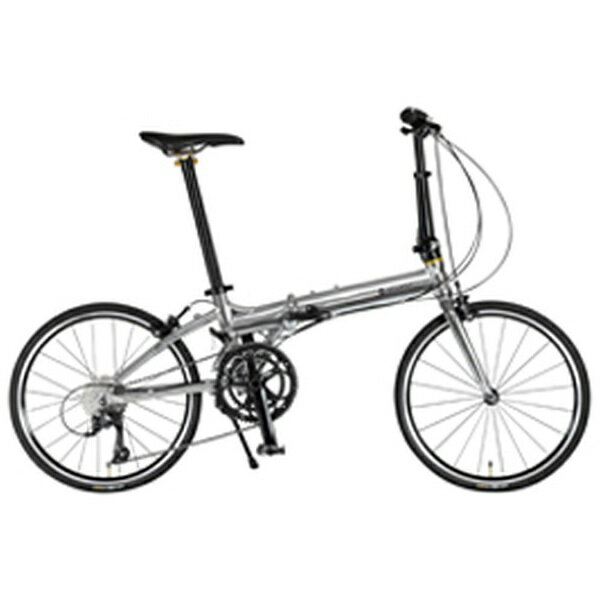 ルノー｜RENAULT 折りたたみ自転車 PLATINUM MACH9（プラチナマッハ9） Metallic Silver 61205-09 [20インチ]【キャンセル・返品不可】 【代金引換配送不可】