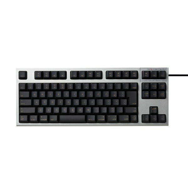 東プレ｜Topre キーボード REALFORCE TKL SA for Mac シルバー / ブラック R2TLSA-JP3M-BK [有線 /USB]【rb_ keyboard_cpn】