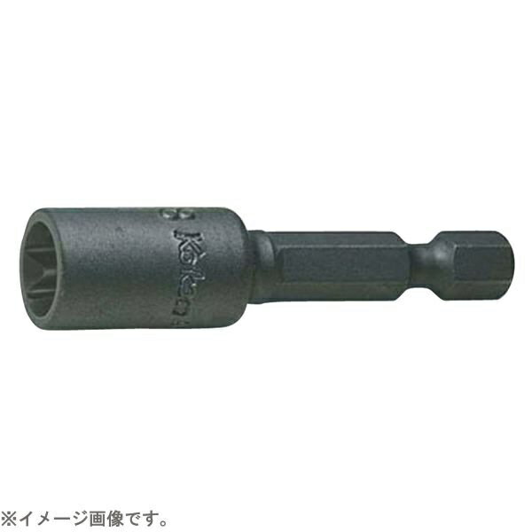 山下工業研究所｜KO-KEN TOOL 113.50-E6 1/4インチ(6.35mm)H トルクスナットセッター 全長50mm E6 113.50-E6