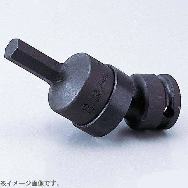山下工業研究所｜KO-KEN TOOL 13430M-6 3/8インチ(9.5mm) インパクトヘックスビットユニバーサルソケッ..