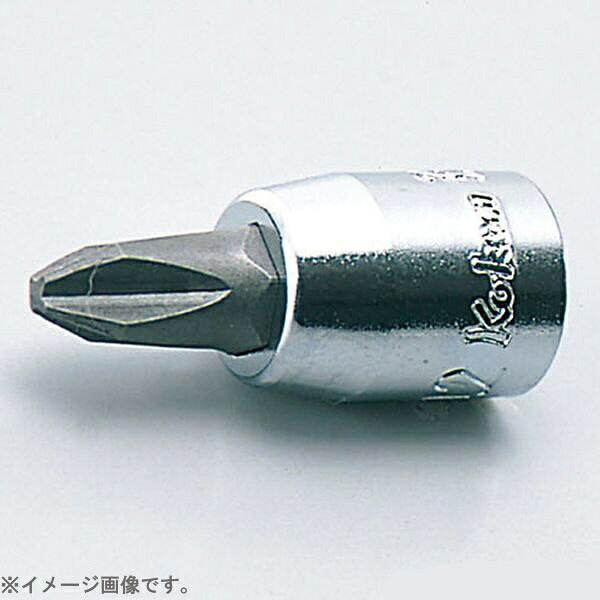 ●高いねじり強度、耐磨耗性と耐久性を備える、Ko-ken（コーケン）山下工業研究所製のビットソケットです。●先端形状、サイズとも豊富なバリエーションを用意しています。（+）プラスネジ用です。丸穴ではなく六角穴に圧入して耐久性を高めています。■品番： 2000.28-3■規格： No.3 ■D（mm）： 12 ■l（mm）： 28 ■重量（g）： 12