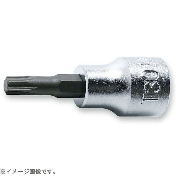 山下工業研究所｜KO-KEN TOOL 3025.38-T50 3/8インチ(9.5mm) トルクスビットソケット 全長38mm T50 3025.38-T50-