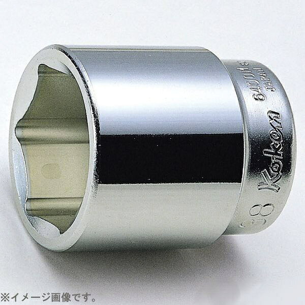 ●接触部の角を傷めない面接触形状は、ボルト/ナットに接する開口部と、ハンドル類との接合部となる四角の差込角の両方に採用。●ボルト/ナットの角を傷めないのはもちろん、ソケットにかかる応力が分散されるため、耐荷重性もアップしています。■品番： 6400A-31/32■D1： 36■D2： 34■l： 17.5■L： 50■重量（g）： 217