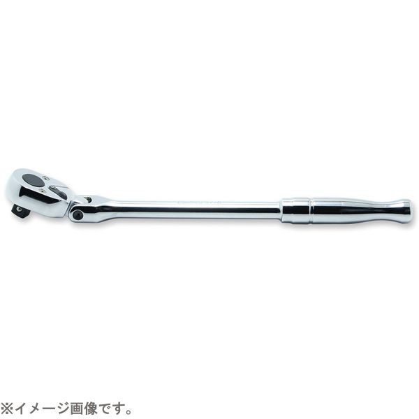 Rakuten - 山下工業研究所｜KO-KEN TOOL 3774P 3/8インチ(9.5mm) 首振リラチェットハンドル(ポリッシュグリップ) 全長265mm 3774P