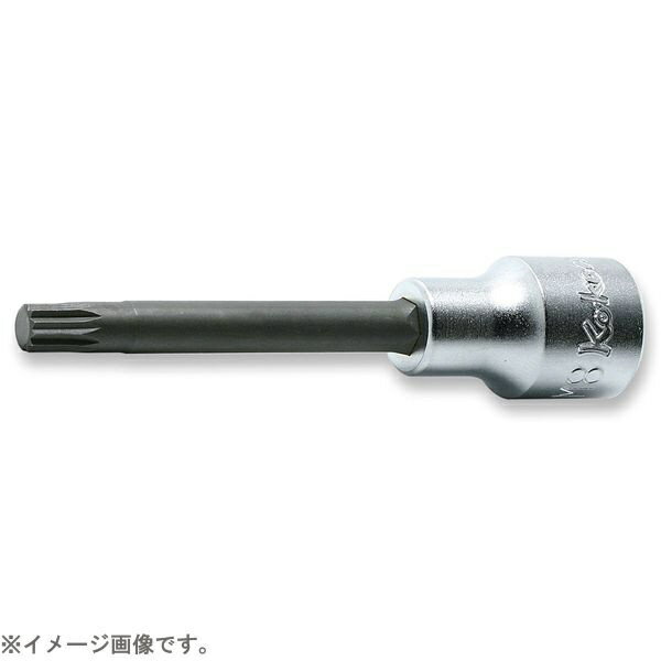 乐天商城 - 山下工業研究所｜KO-KEN TOOL 4020.140-M6 1/2インチ(12.7mm) 3重4角ビットソケット(XZN規格) 全長140mm M6 4020.140-M6