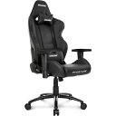 AKRacing｜エーケーレーシング ゲーミングチェア シート W390xD525xH1290〜1365mm Overture ブラック OVERTURE-BLACK OVERTUREBLACK