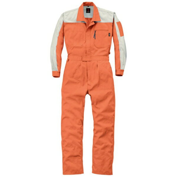 山田辰｜YAMADA TATSU AUTO−BI　つなぎ服　KMー107　Mサイズ　オレンジ 107-OR-M