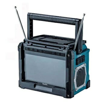 楽天楽天ビック（ビックカメラ×楽天）マキタ｜Makita 充電式ラジオ付テレビ（本体のみ/バッテリ・充電器別売） ブラック TV100 [10V型 /防水対応][TV100]