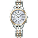 セイコー｜SEIKO 【ソーラー電波時計】 ルキア(LUKIA) Lady Diamond SSVV056 シャンパンゴールド/シルバー【国内正規品】