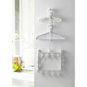 山崎実業｜Yamazaki プレート マグネット洗濯ハンガー収納ラック(Magnet Laundry Hanger Storage Rack) ホワイト 3585