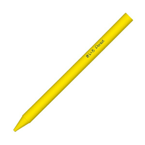 ぺんてる｜Pentel パスティック 色えんぴつ 単色 きいろ GC-T12R
