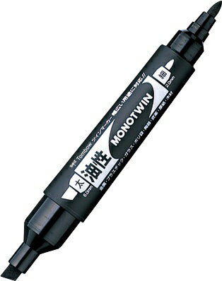 トンボ鉛筆｜Tombow モノツイン 油性マーカー 黒 OD-TME33 1