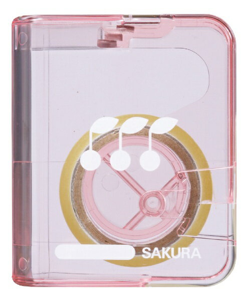 サクラクレパス｜SAKURA COLOR PRODUCT テープカッター収納式ピンク