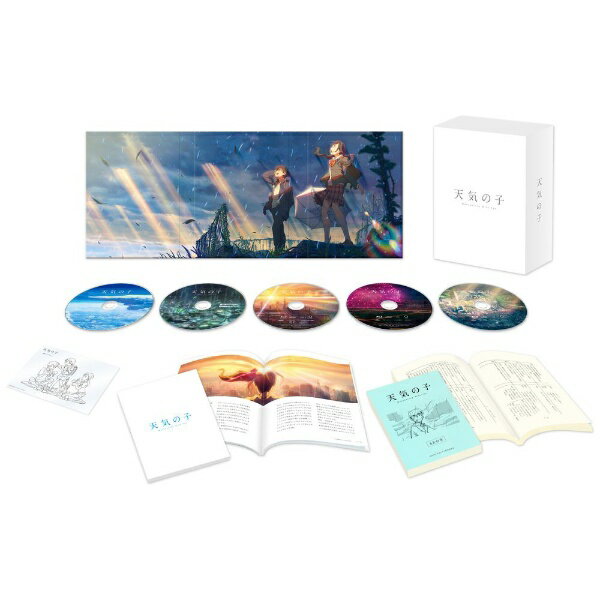 東宝｜TOHO 「天気の子」Blu-ray コレクターズ エディション 4K Ultra HD Blu-ray 同梱 5 枚組（初回生産限定）【ブルーレイ】 【代金引換配送不可】