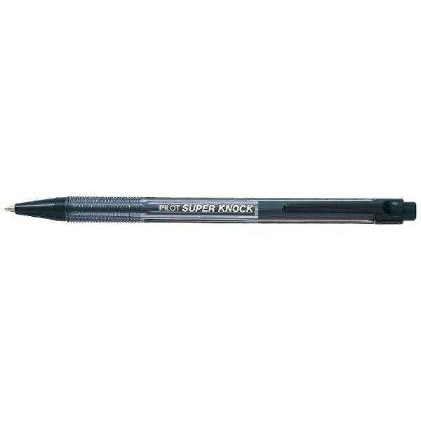 パイロット｜PILOT スーパーノック ボールペン クリアブラック(インク色：黒) BPK-P-CFB 0.7mm